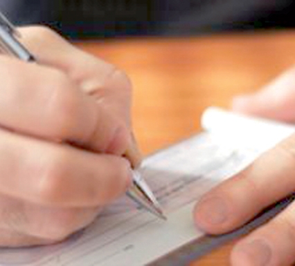 Un président de parti arrêté pour émission de chèques sans provision