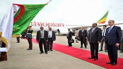 Arrivée à Alger du Premier ministre éthiopien pour une visite officielle de trois jours