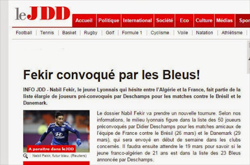 Deschamps l’aurait mis sur sa liste, Nabil Fekir convoqué par la France!