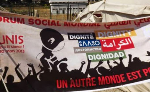 Forum social mondial de Tunisie, Plus de 1200 participants algériens