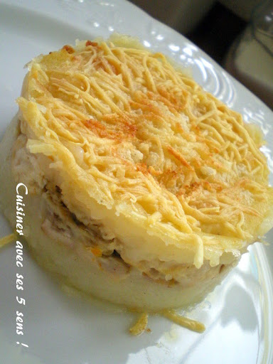 Hachis parmentier de poulet