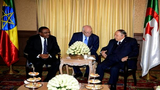 Le président Bouteflika reçoit le Premier ministre éthiopien