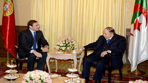 Le président Bouteflika reçoit le Premier ministre portugais