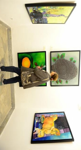 L&rsquo;exposition de peinture « Offrande au pays du cèdre » de Djahida Houadef inaugurée à Alger