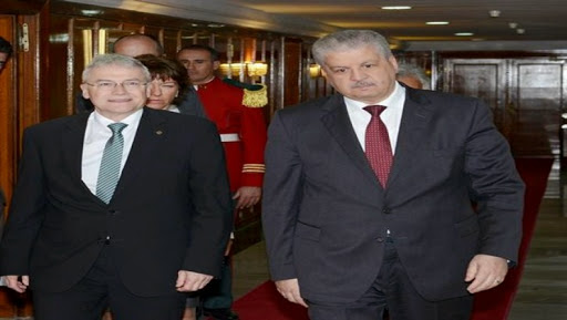 M. Sellal reçoit le président du Conseil des Etats de la Confédération suisse