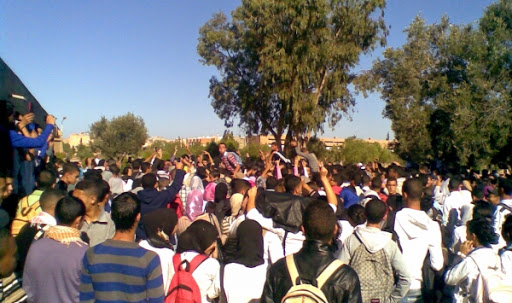 Mettant en avant des revendications pédagogiques Des lycéens ont manifesté hier à Alger, Souk Ahras et Ouargla