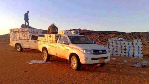 Plus 1.000 kg de kif traité saisis à Adrar (MDN)