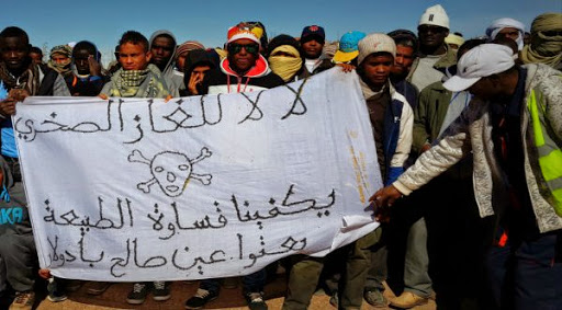 Près de trois mois après, les anti-gaz de schiste à In Salah protestent toujours