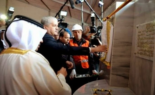 Sellal et son homologue qatari ont posé aujourd’hui la première pierre du projet, Lancement de la réalisation du complexe sidérurgique de Bellara