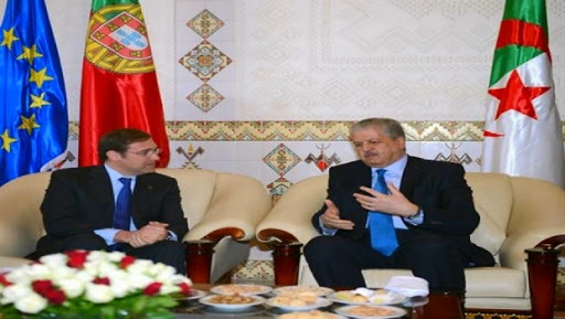 Sellal s’entretient avec son homologue portugais