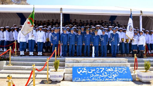 Sortie d&rsquo;une nouvelle promotion d&rsquo;agents de police à l&rsquo;Ecole de police d&rsquo;Aïn Benian (Alger)
