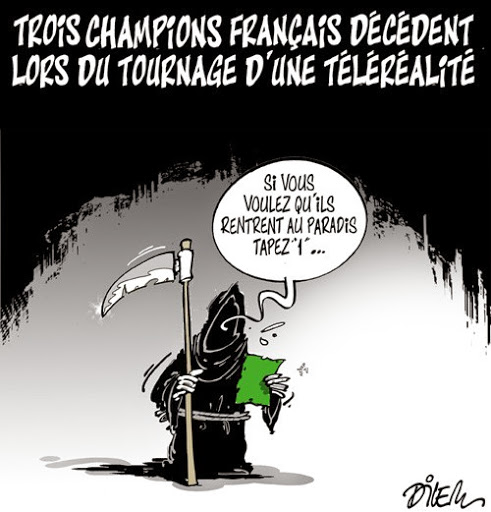 Trois champions français décédent lors du tournage d&rsquo;une téléréalité