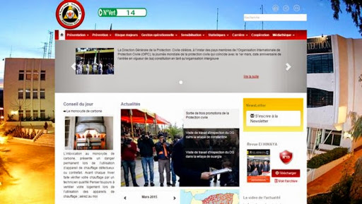 Un nouveau « look » pour le site internet de la protection civile
