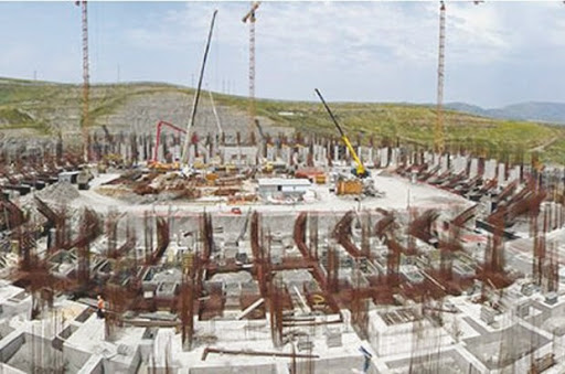 Visite du ministre des sports, Mohamed Tahmi, dans la wilaya, Réception du nouveau stade de Tizi Ouzou durant le 1er trimestre 2016