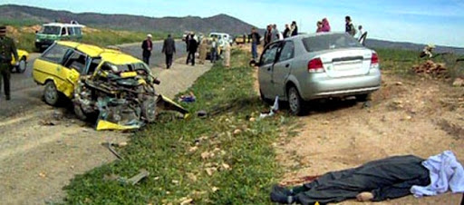 Accidents de la route, 57 morts et 640 blessés en une semaine