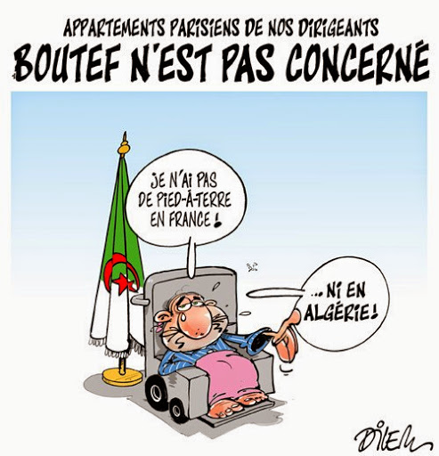 Appartements parisiens de nos dirigeants, Bouteflika n&rsquo;est pas concerné