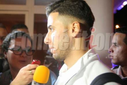 EN : Fracture du nez pour Taïder