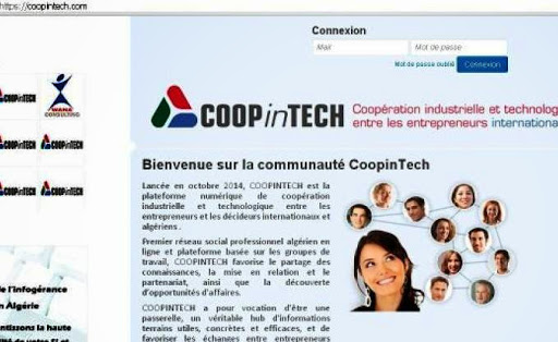 Il compte plus de 620 abonnés en six mois d’existence, Coopintech, 1er réseau social professionnel algérien