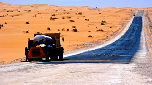 La wilaya de Tindouf a bénéficié de plusieurs projets de routes sur une distance de 1 200 km