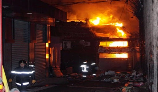L’espace commercial souterrain de Constantine ravagé par un incendie