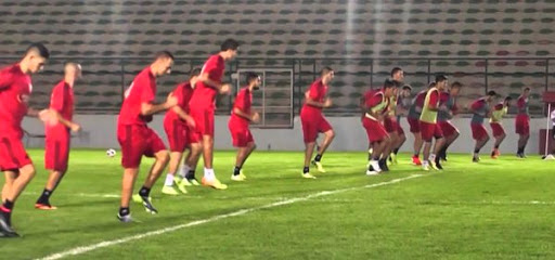 L’USM Alger se prépare au match face à l’AS Kaloum