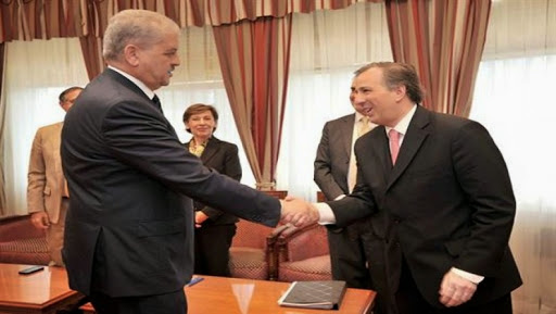 M. Sellal reçoit le ministre mexicain des Relations extérieures