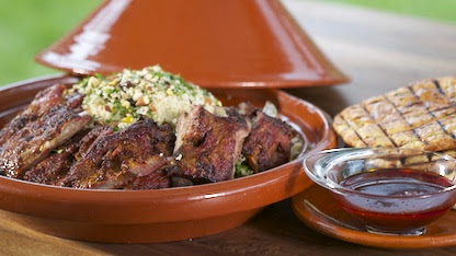 Tajine de collier d’agneau au four