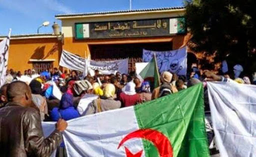 Tamanrasset, Les employés de l’ENOR protestent