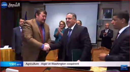 Agriculture: Alger et Washington coopérent