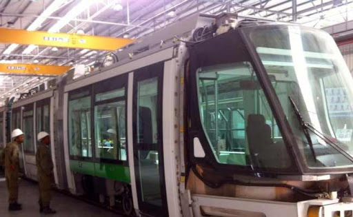 Algérie-Inauguration de l’usine d’assemblage de tramway à Annaba en présence de Laurent Fabius