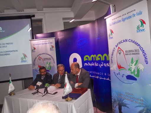 AMANA, Sponsor officiel de la Fédération Algérienne de voile