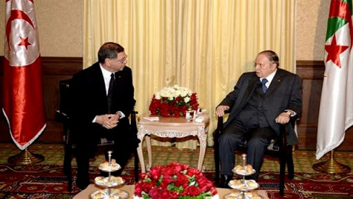 Bouteflika reçoit le chef gouvernement tunisien