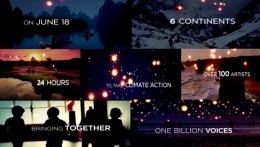 Changements climatiques: un concert mondial prévu en juin repoussé à l&rsquo;automne