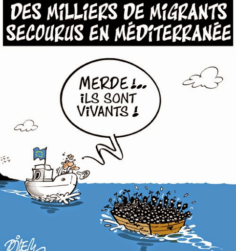 Des miliers de migrants secourus en méditerrannée