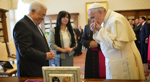 Le pape François à Mahmoud Abbas: « Vous êtes un ange de paix »