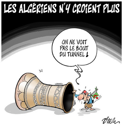 Les algériens n&rsquo;y croient plus