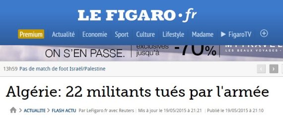Militants ou terroristes? Des médias français provoquent l&rsquo;indignation des Algériens