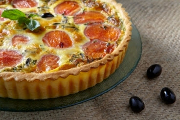 Quiche aux fruits de mer