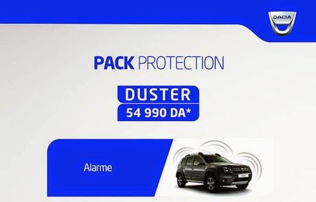 Renault Algérie :	Des packs accessoires sur Dacia Duster