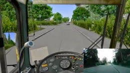 Un simulateur de conduite de camion et de bus réalisé par une jeune entreprise de solutions technologiques