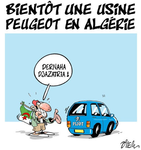 Bientot une usine Peugeot en Algérie