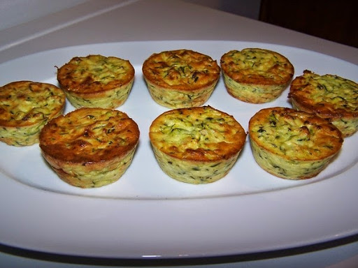 Flan de courgettes au chèvre frais