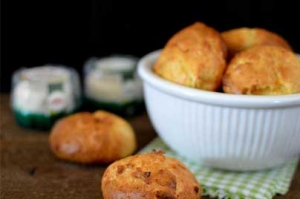 Gougères au crottin de chèvre