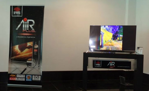 IRIS SAT lance son LED ultra HD-4K, Un Téléviseur le plus fin et le plus léger au monde