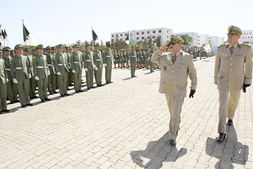 Le général-major Ahcene tafer a Cherchell