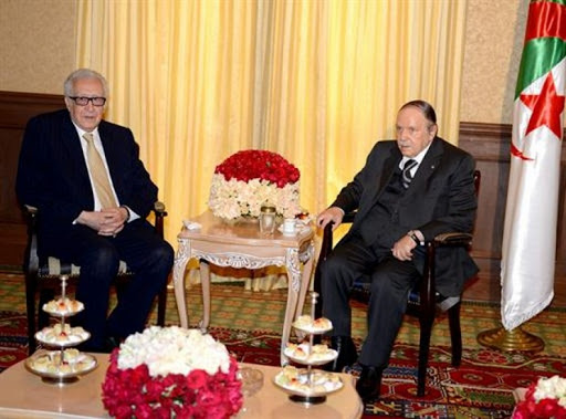 Le président Bouteflika reçoit Lakhdar Brahimi