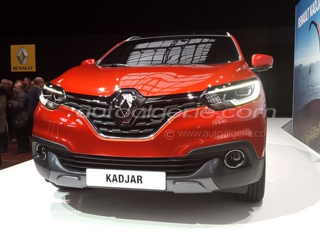 Renault Algérie :	Kadjar, trois finitions au programme pour l’Algérie.