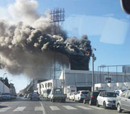 Vie des clubs / CAF Champions League : le tableau d’affichage du stade Omar-Hamadi ravagé par le feu : USMA-Al-Merreïkh risque d’être délocalisé