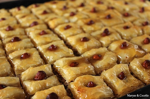 Baklawa à la pâte filo