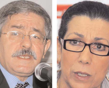 Clash entre Ouyahia et Hanoune et remous au MSP et au FFS Bouillonnement au sein de la classe politique